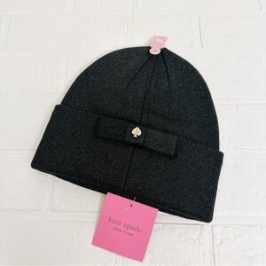 Kate Spade Women’s Black Beanie
